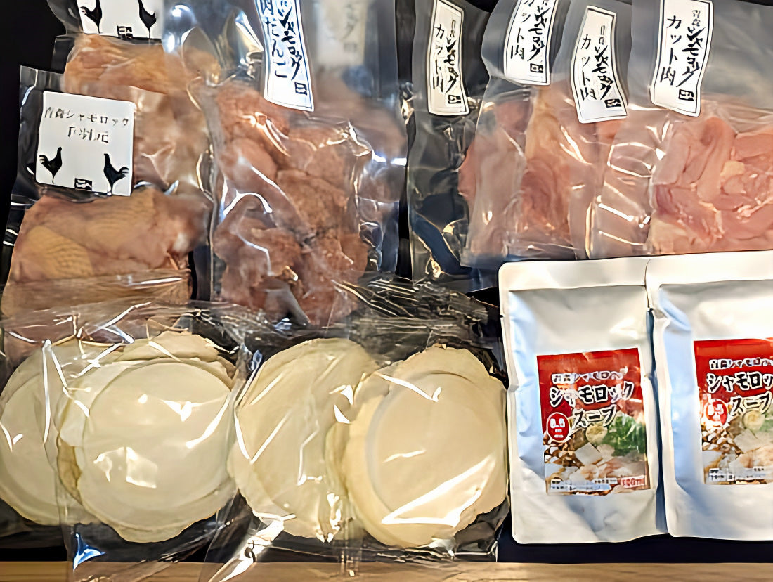 青森シャモロック とり鍋せんべい汁セット ファミリーサイズ