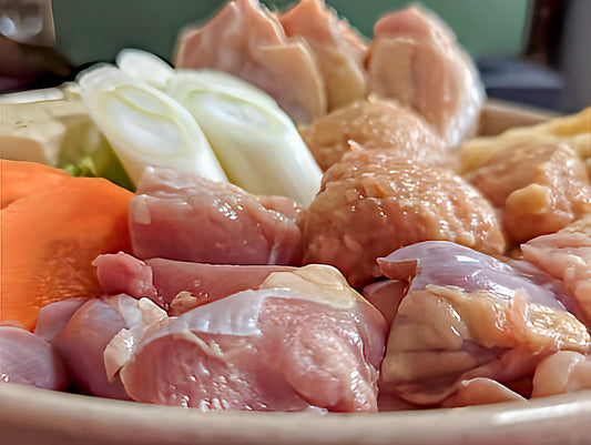 青森シャモロック とり鍋せんべい汁セット　ペアサイズ